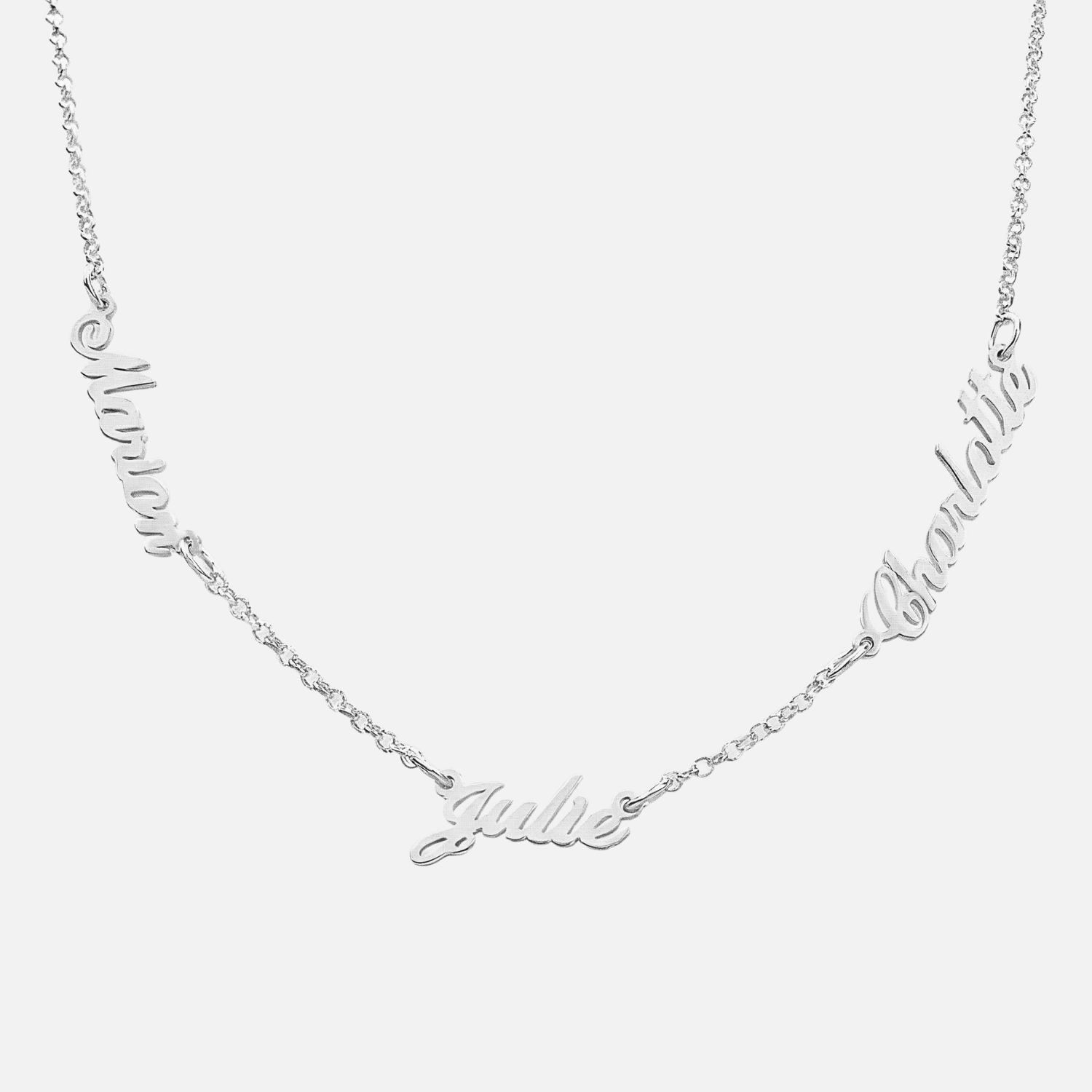Heirloom Multiple Name Necklace - Jewelled Me
