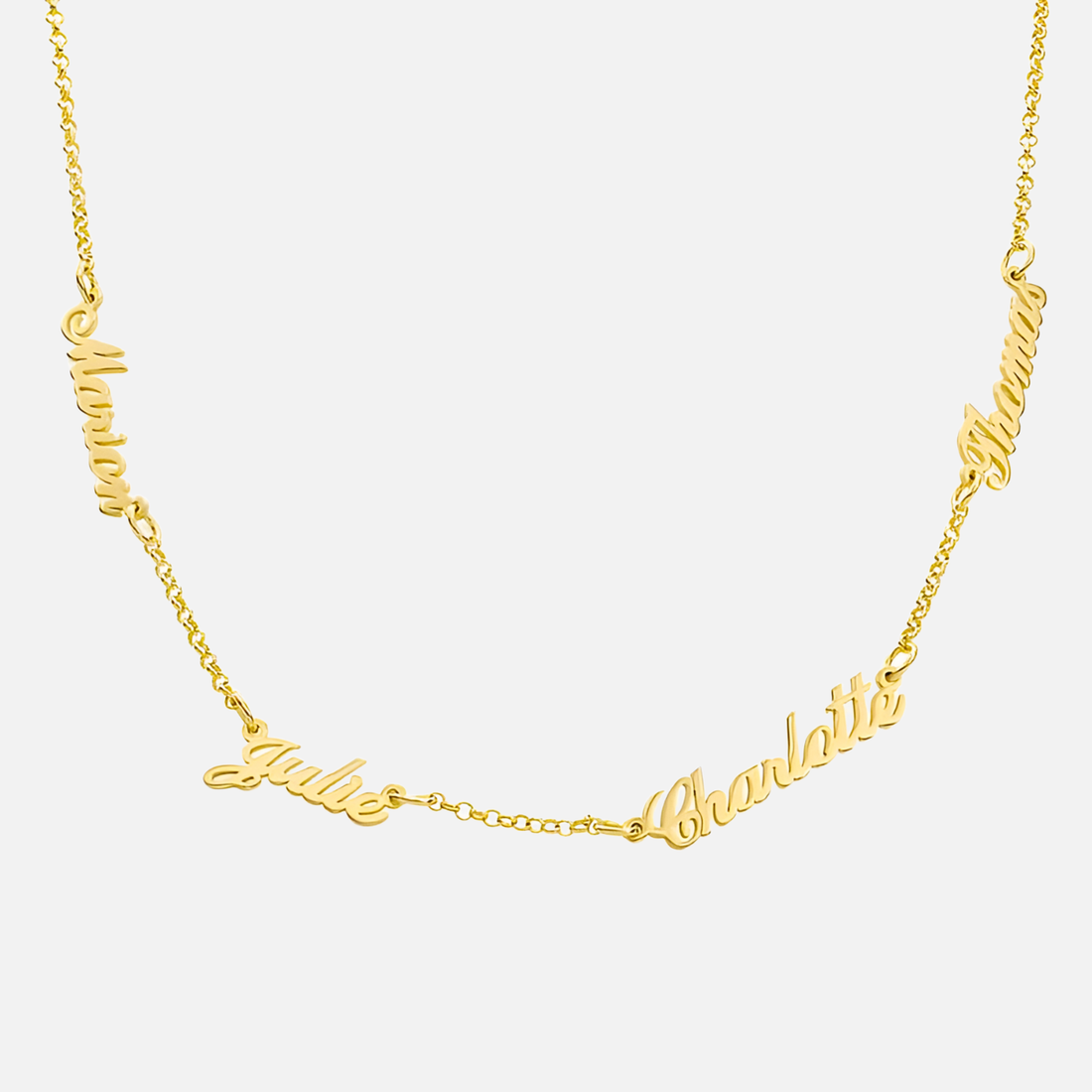 Heirloom Multiple Name Necklace