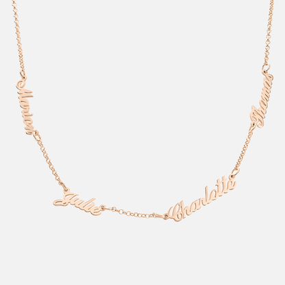 Heirloom Multiple Name Necklace