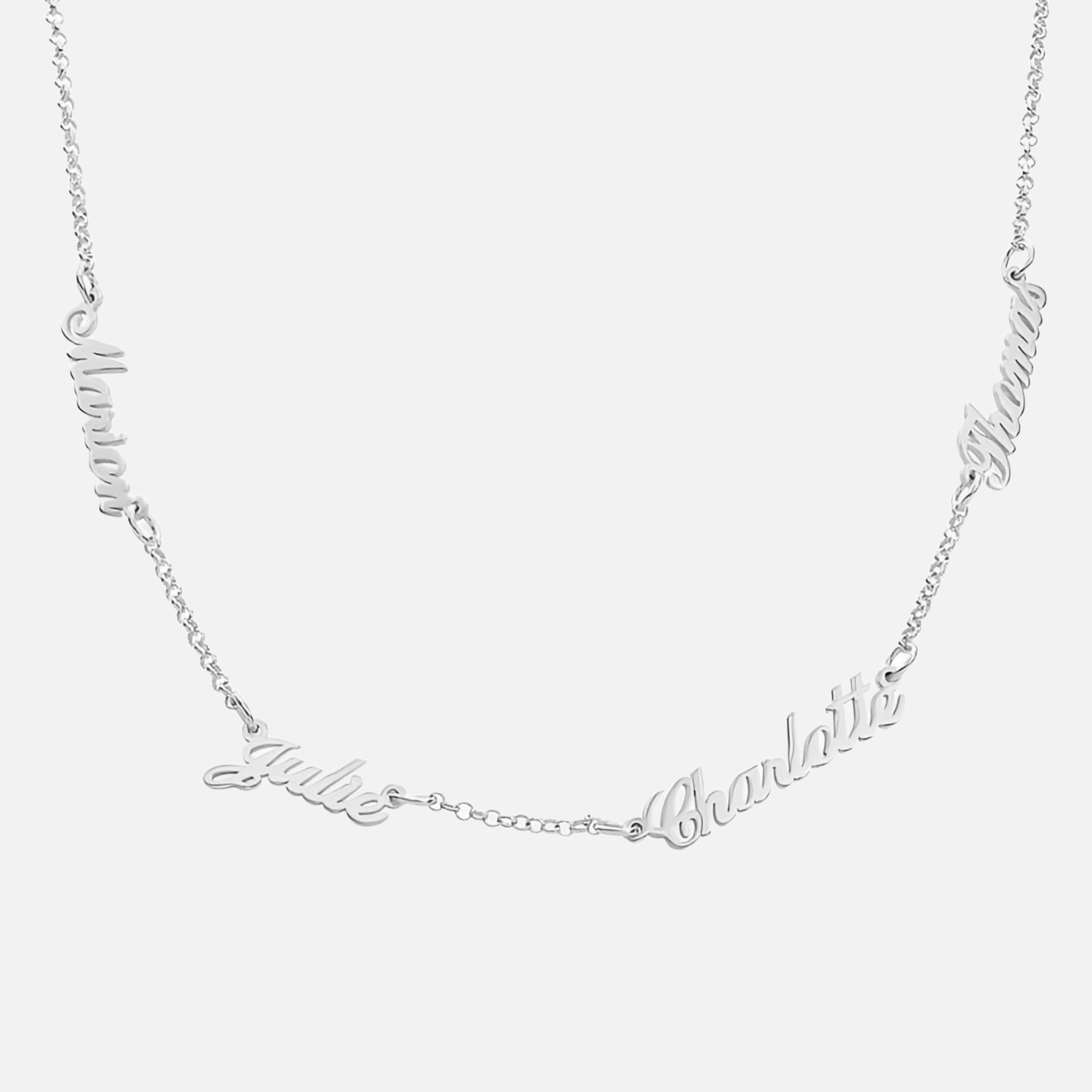 Heirloom Multiple Name Necklace - Jewelled Me
