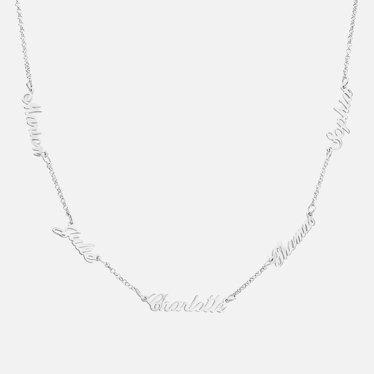 Heirloom Multiple Name Necklace - Jewelled Me