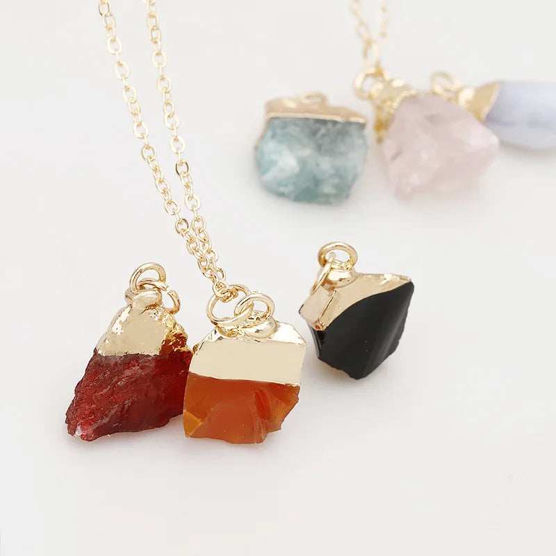 Natural Birthstone Zodiac Necklace - Jewelled Me