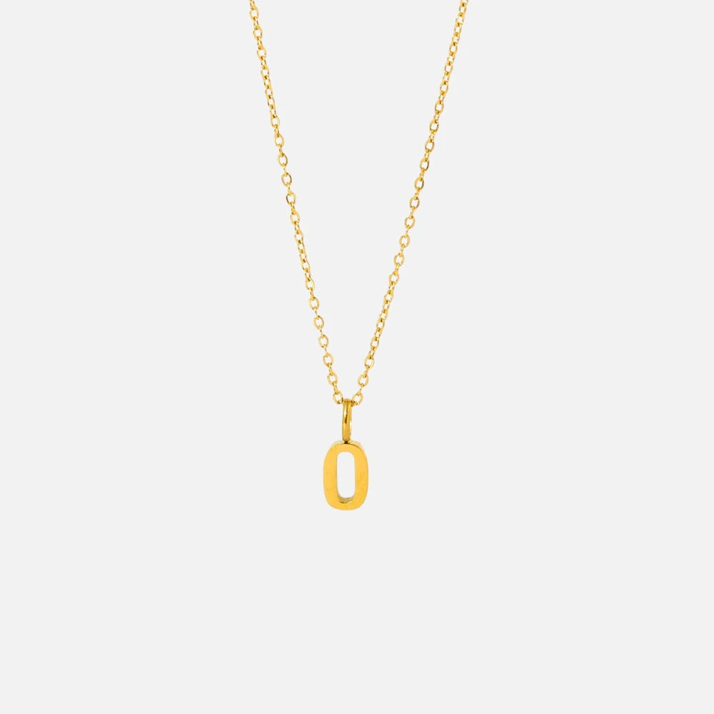 Dainty Number Necklace