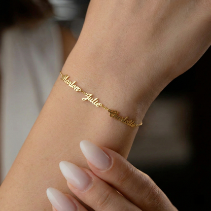 Heirloom Multiple Name Bracelet