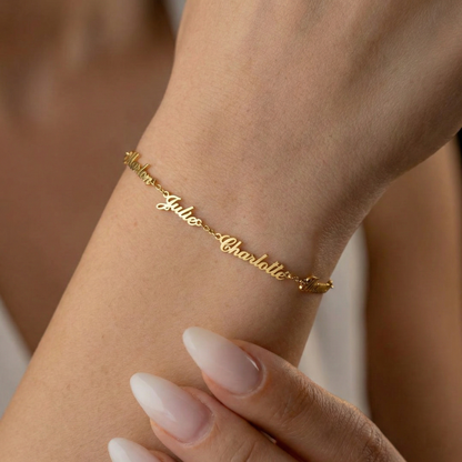 Heirloom Multiple Name Bracelet