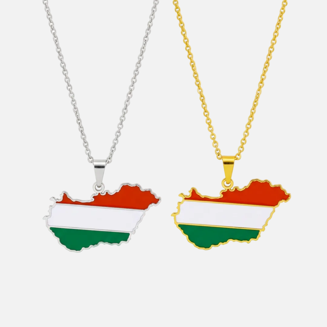 European Country/Flag Necklaces - Jewelled Me