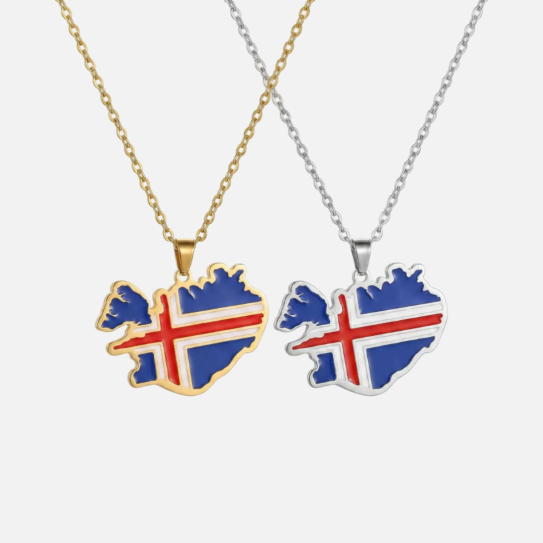 European Country/Flag Necklaces - Jewelled Me