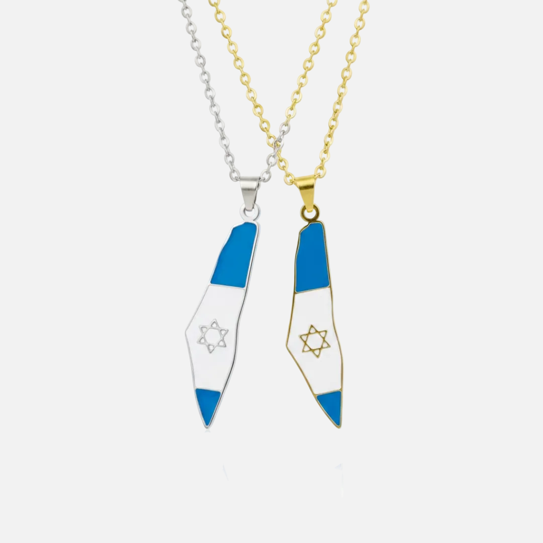 Middle Eastern &amp; Arabian Country/Flag Necklaces - Jewelled Me