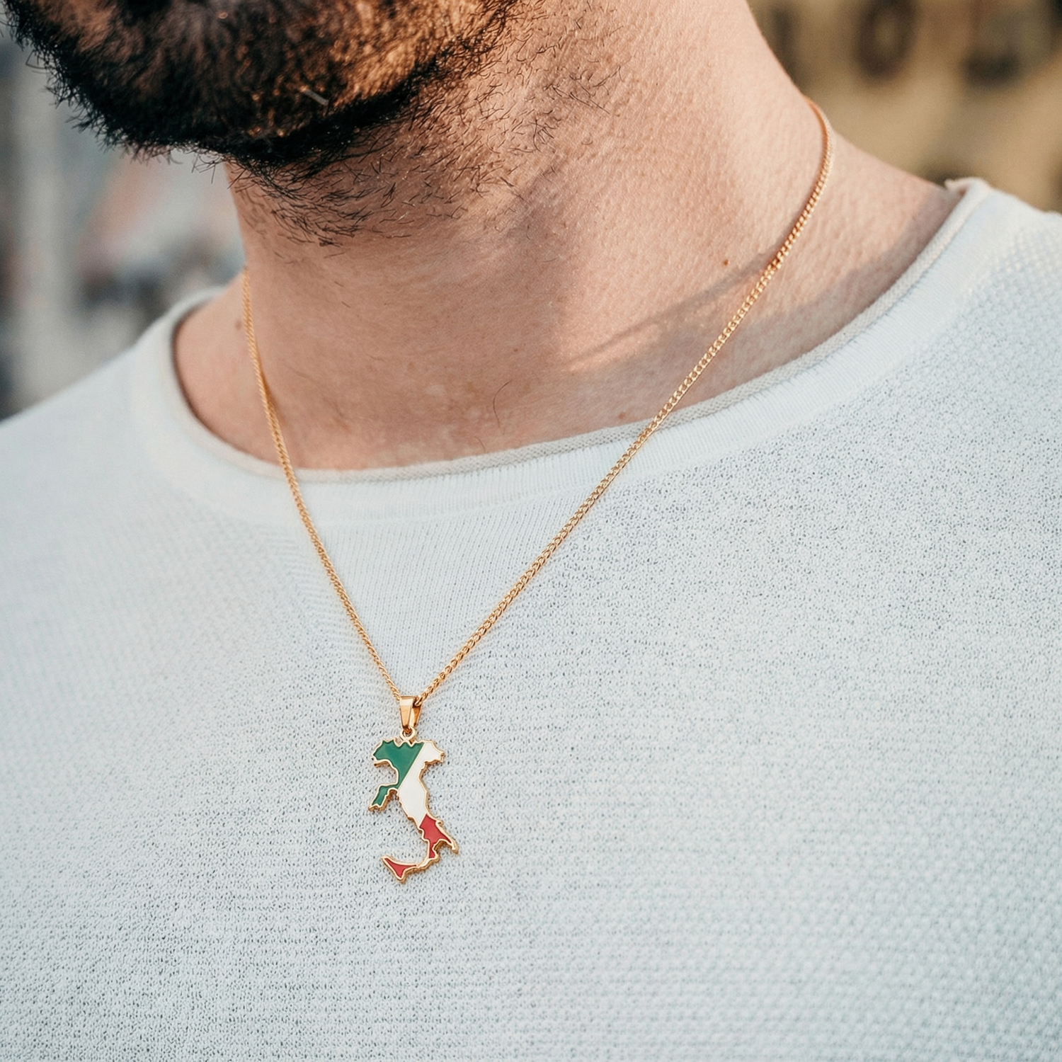 European Country/Flag Necklaces - Jewelled Me