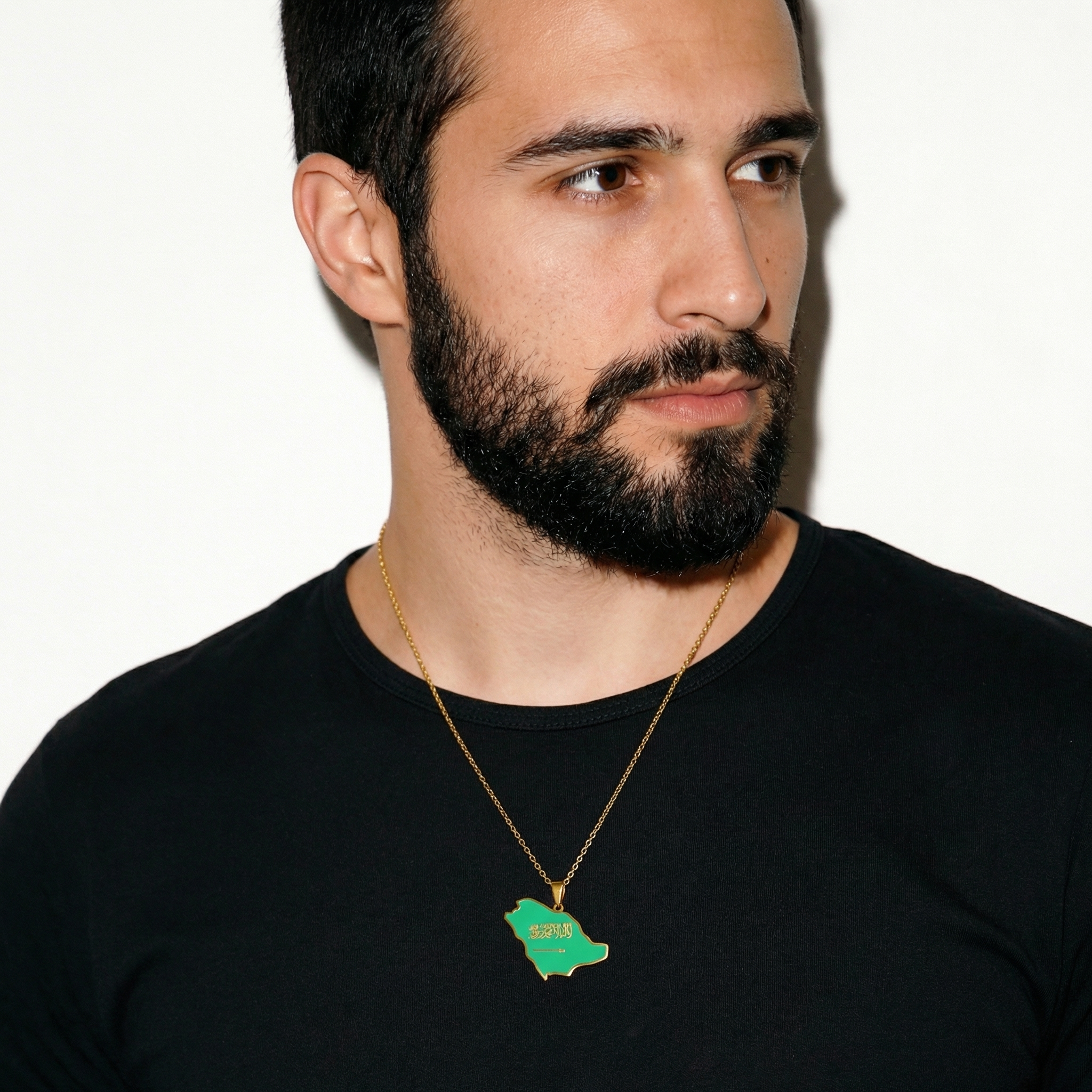 Middle Eastern &amp; Arabian Country/Flag Necklaces - Jewelled Me