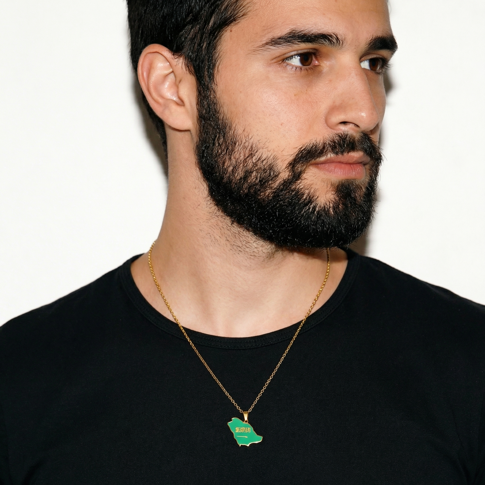 Middle Eastern &amp; Arabian Country/Flag Necklaces - Jewelled Me