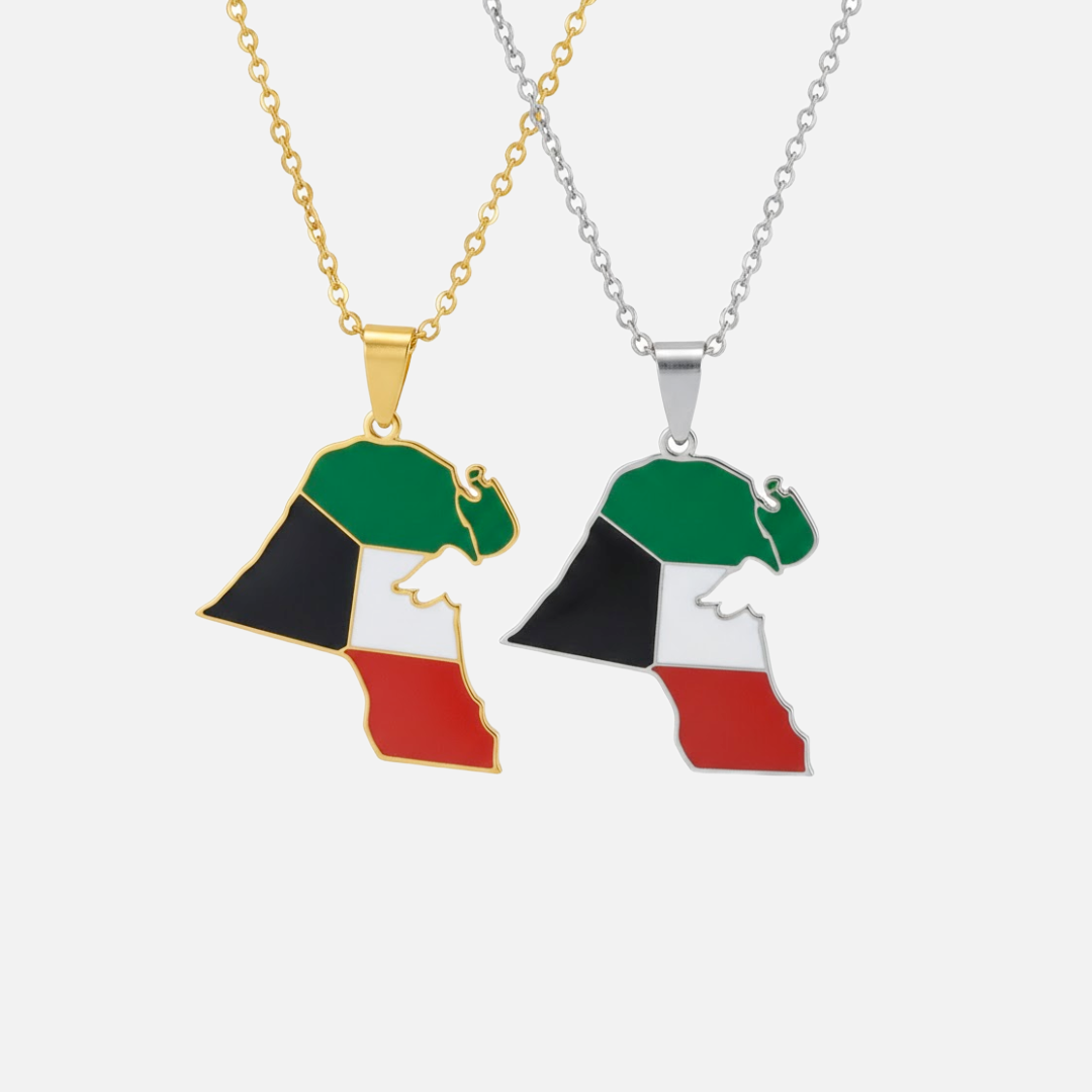 Middle Eastern &amp; Arabian Country/Flag Necklaces - Jewelled Me