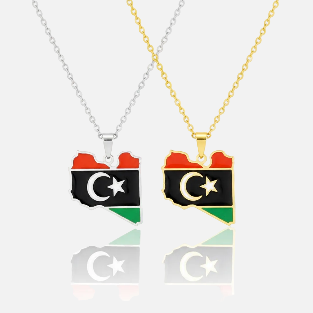 African Country/Flag Necklaces - Jewelled Me