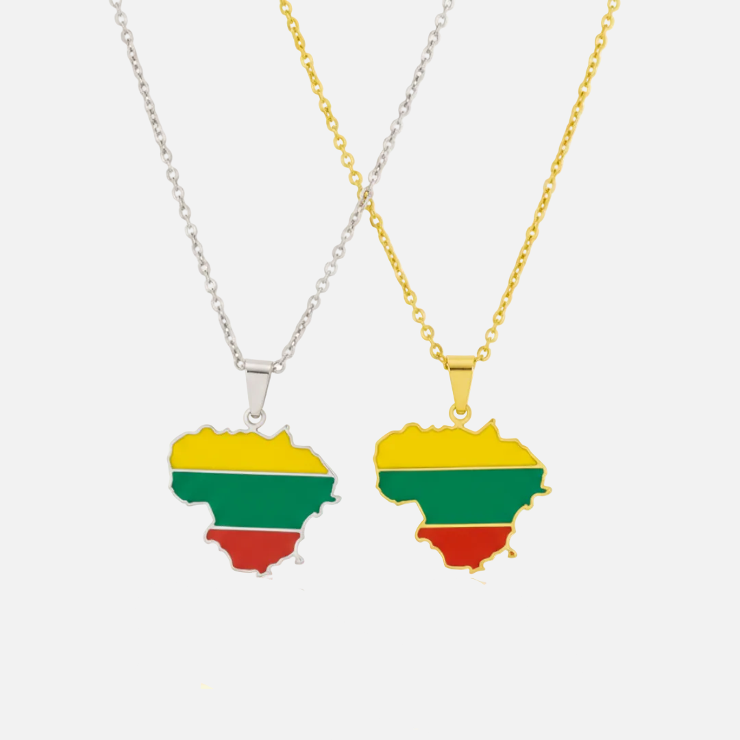 European Country/Flag Necklaces - Jewelled Me