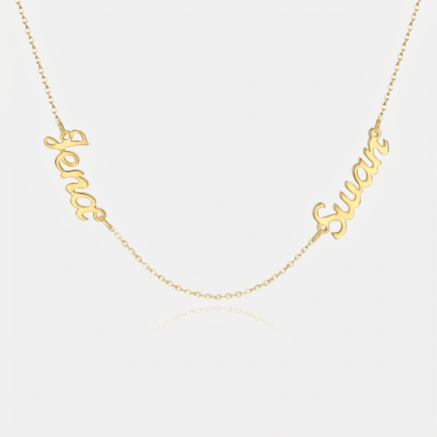 Multiple Name Miami Necklace