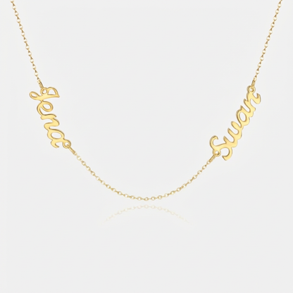 Multiple Name Miami Necklace