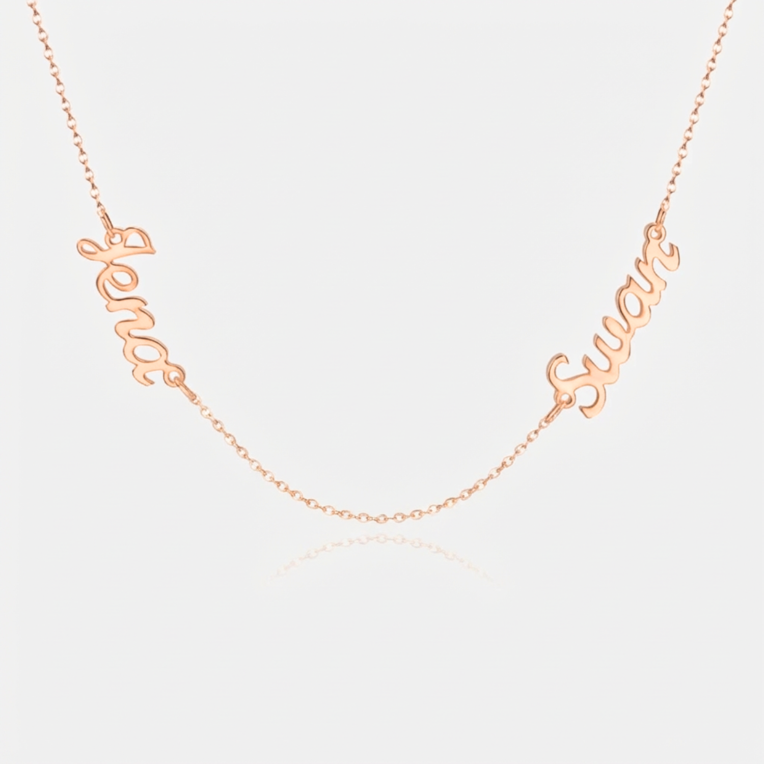 Multiple Name Miami Necklace