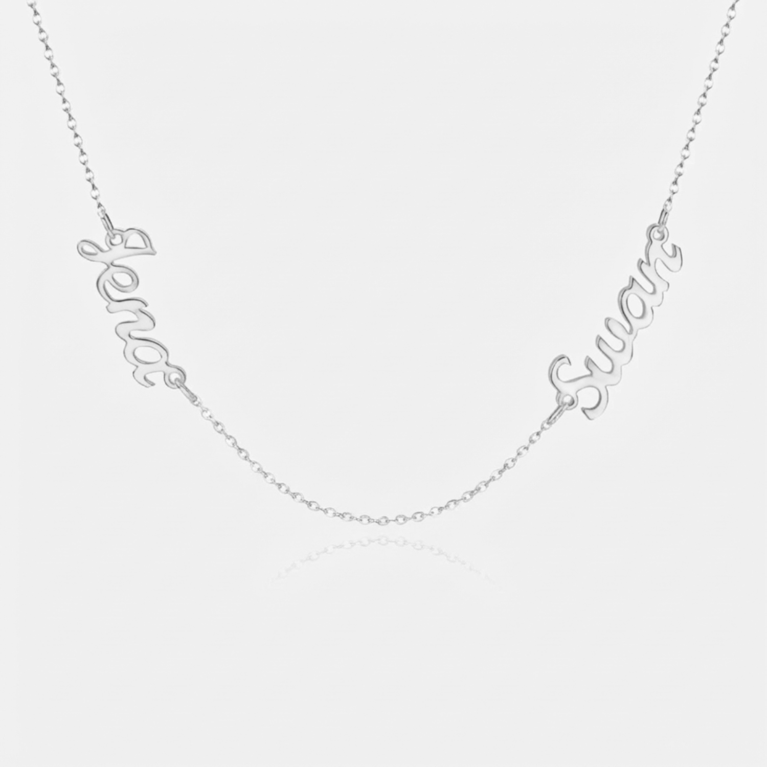 Multiple Name Miami Necklace