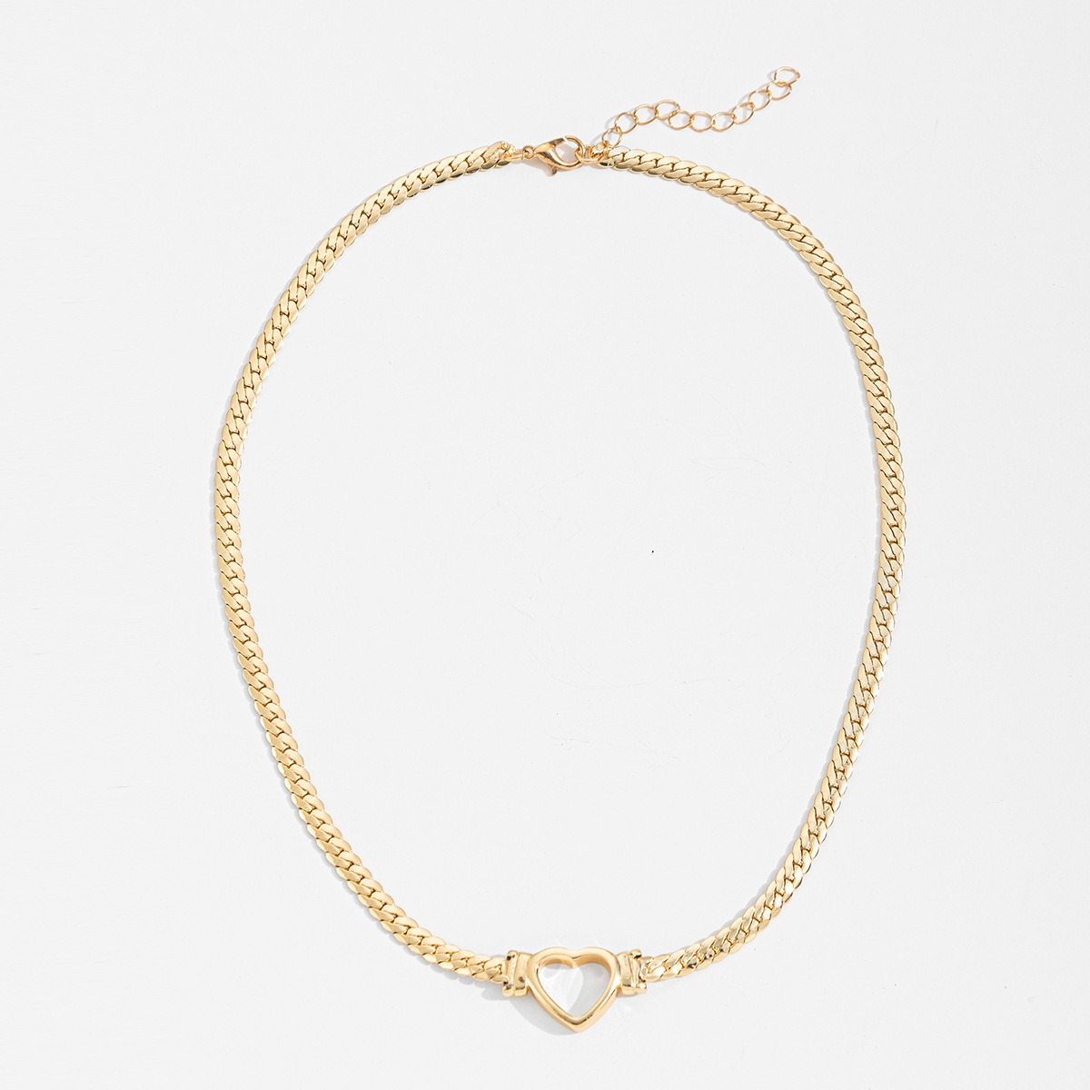 Naja Heart Necklace - Jewelled Me