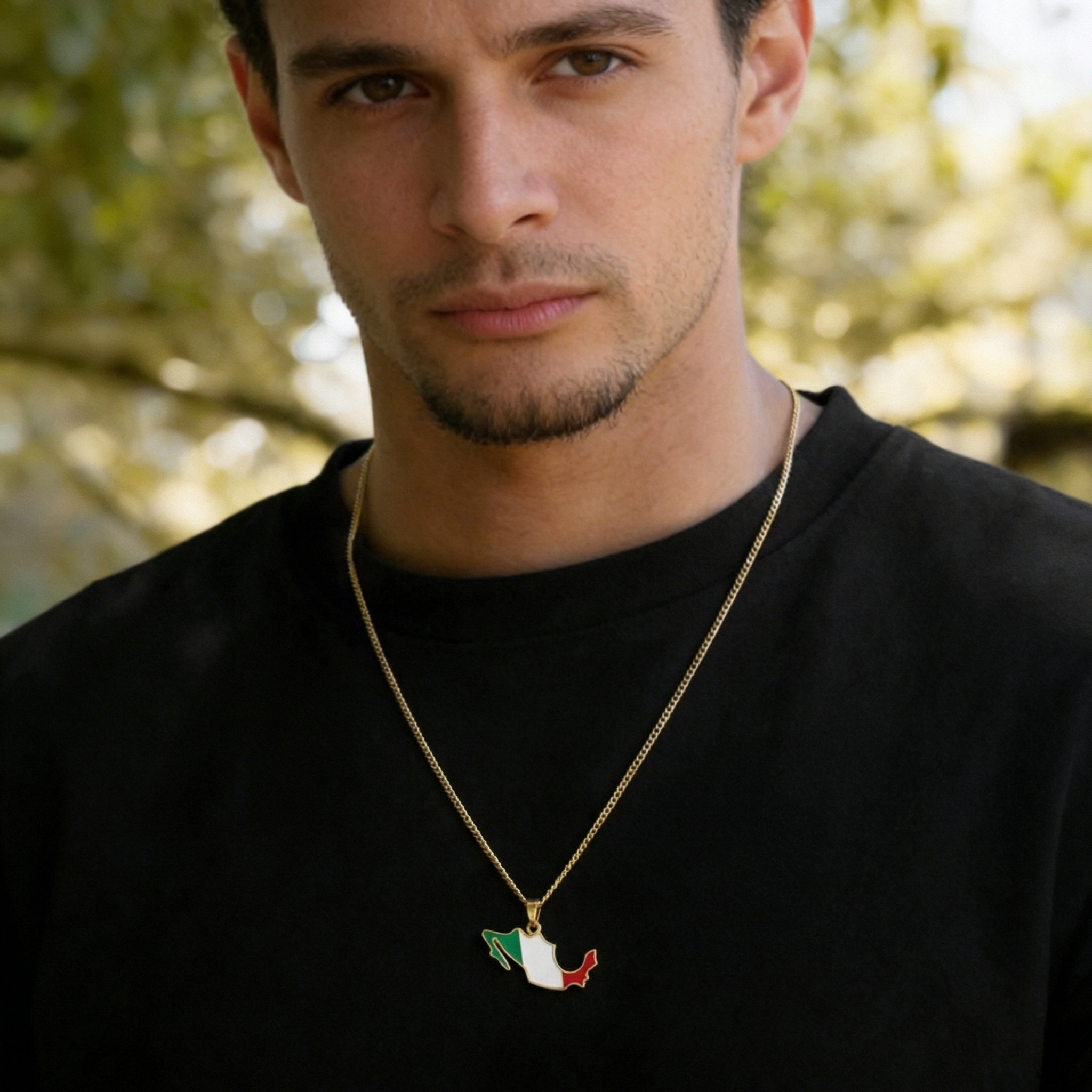 South &amp; Latin American Country/Flag Necklaces - Jewelled Me