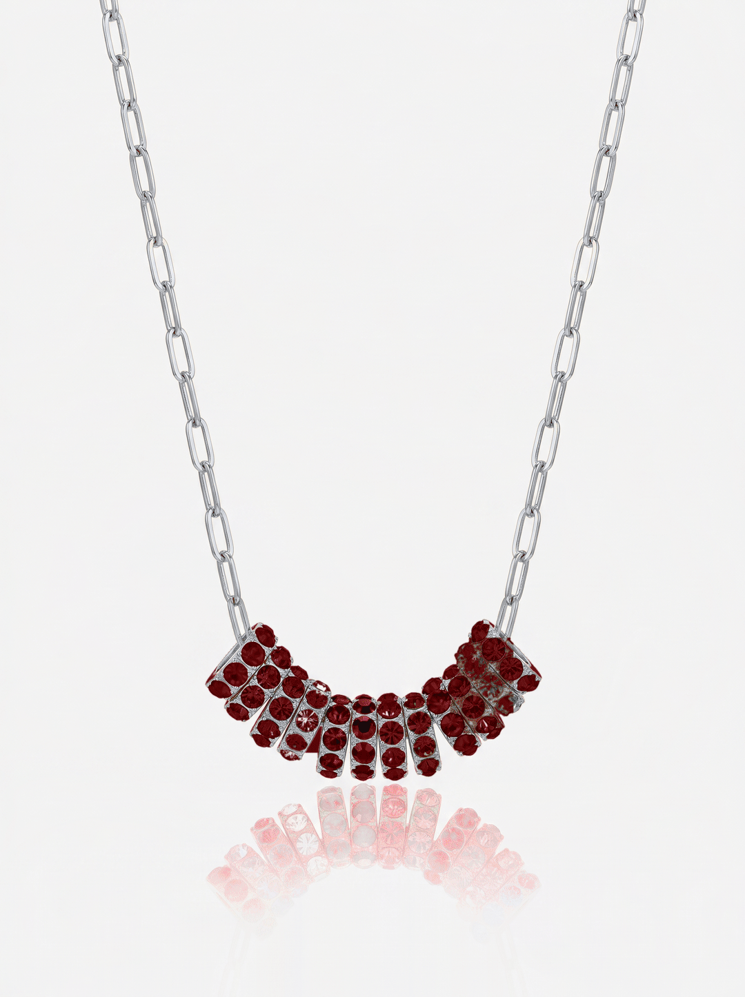 Mini Rondelle Birthstone Necklace