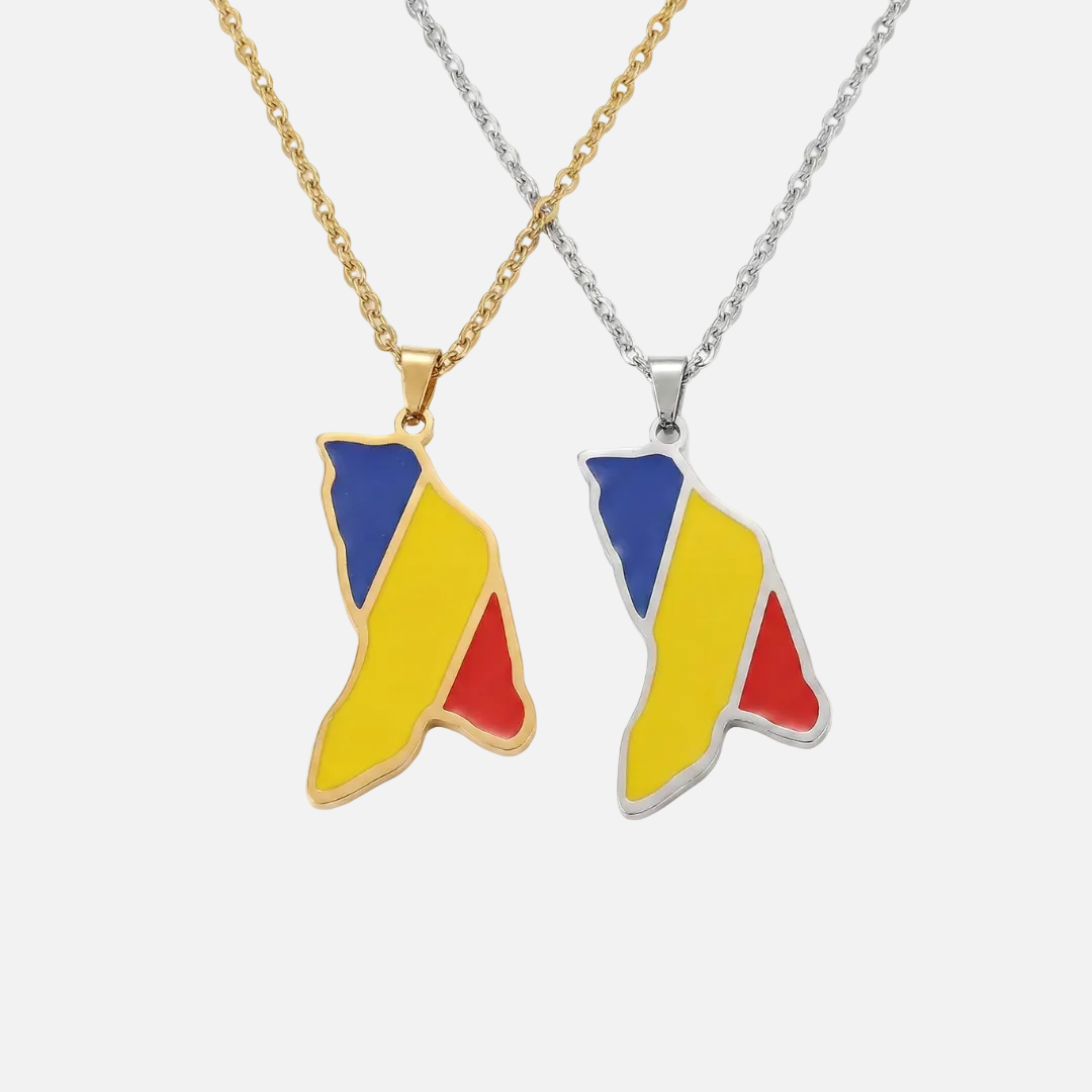 European Country/Flag Necklaces - Jewelled Me
