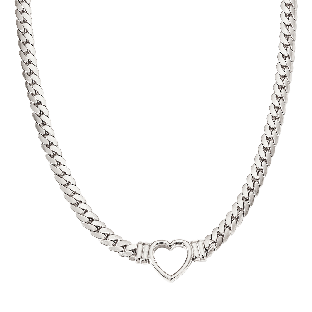 Naja Heart Necklace - Jewelled Me