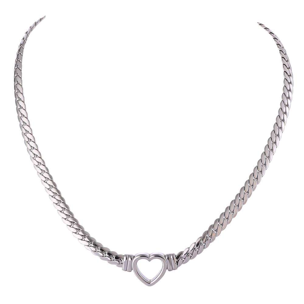 Naja Heart Necklace - Jewelled Me
