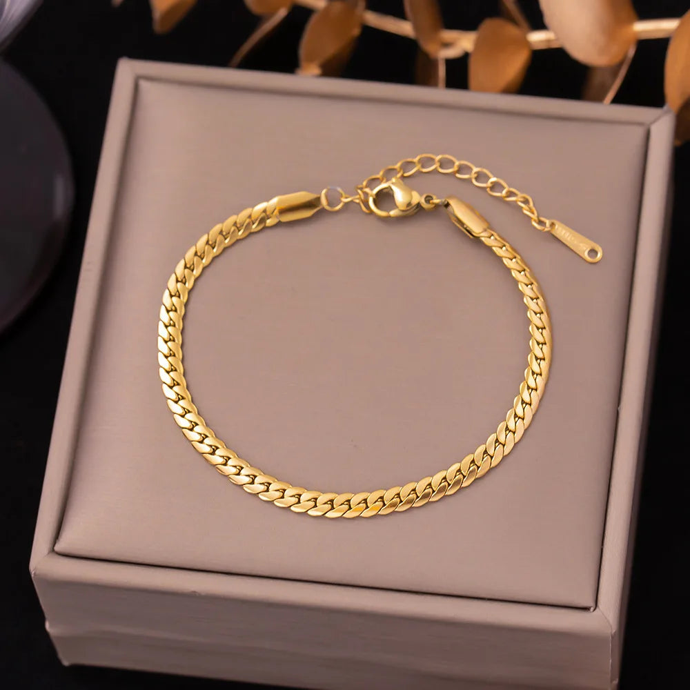Naja Necklace &amp; Bracelet Set - Jewelled Me