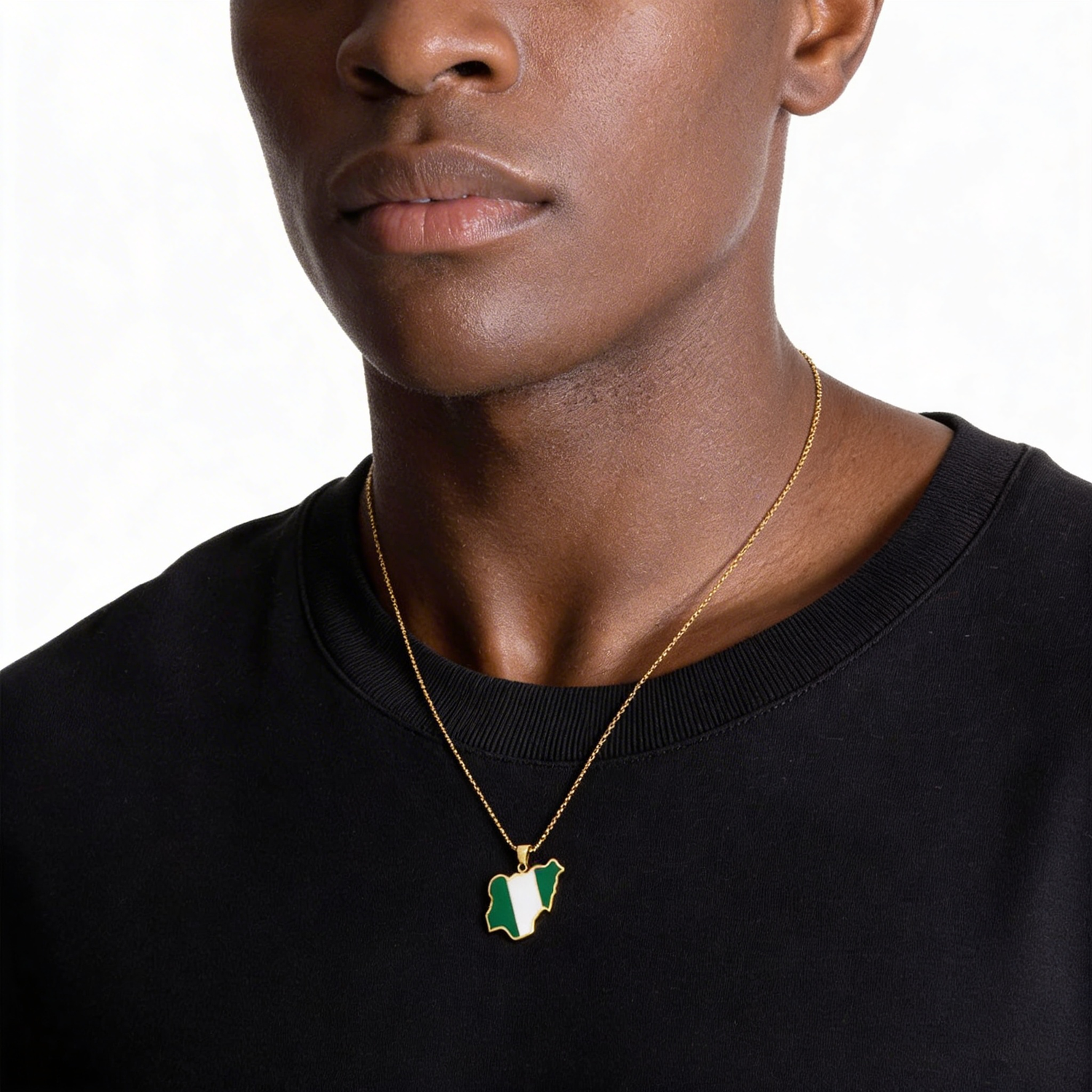 African Country/Flag Necklaces - Jewelled Me