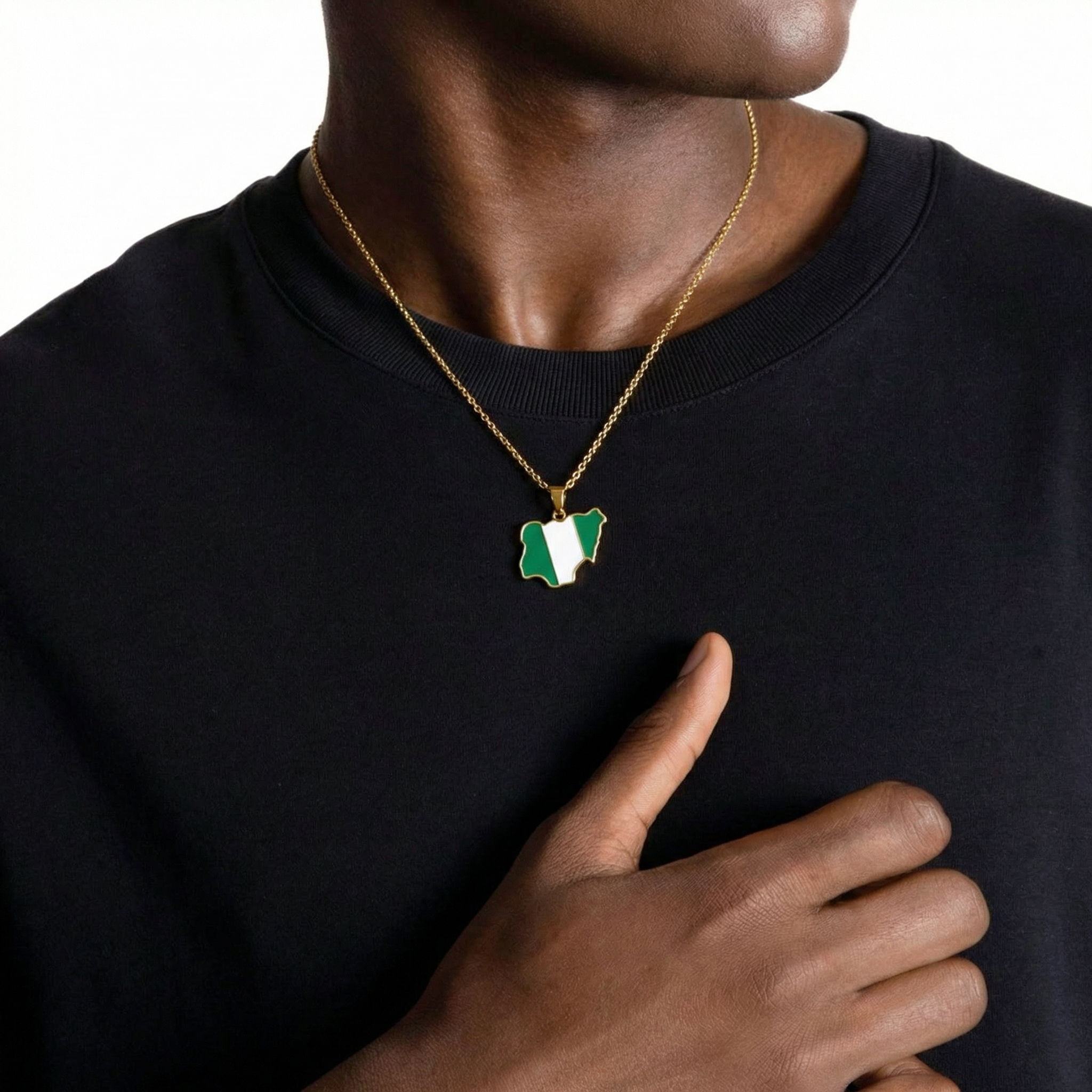 African Country/Flag Necklaces - Jewelled Me