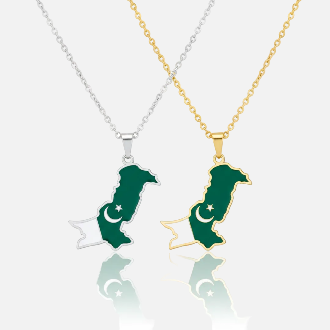 Asian &amp; Oceanian Country/Flag Necklaces - Jewelled Me