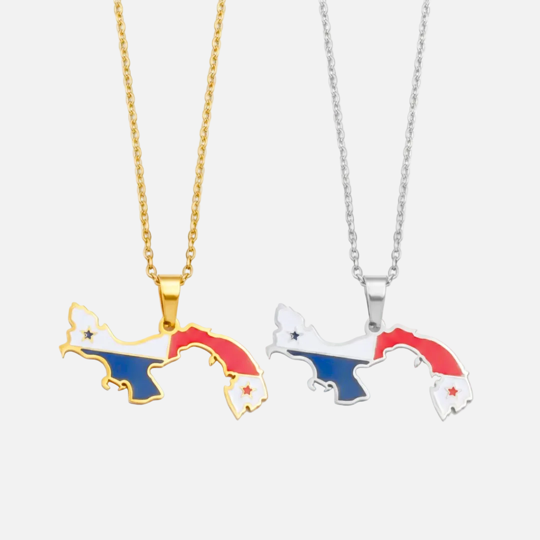 South &amp; Latin American Country/Flag Necklaces - Jewelled Me