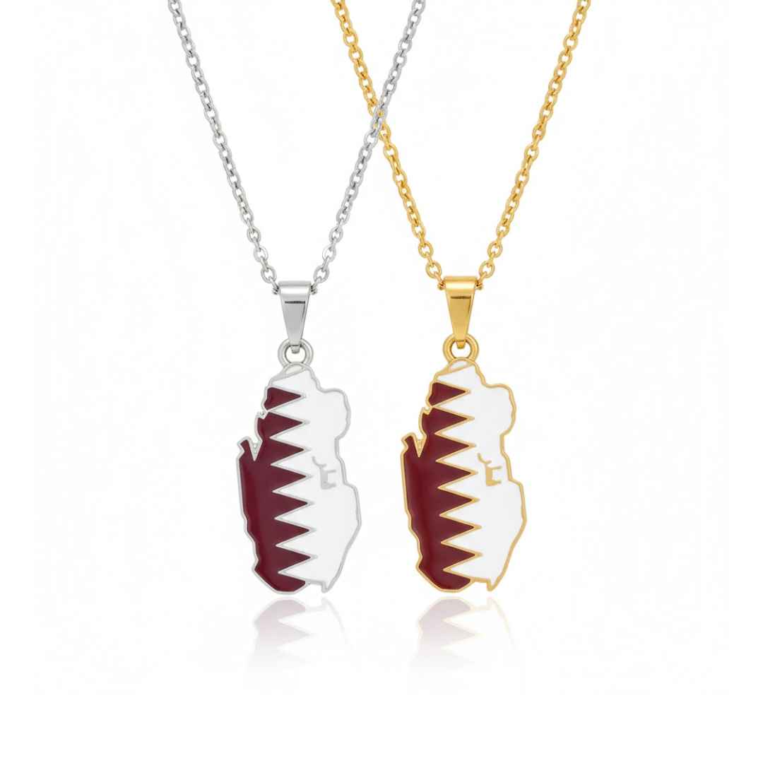 Football Nations Country Necklace Collection 2026 - Jewelled Me