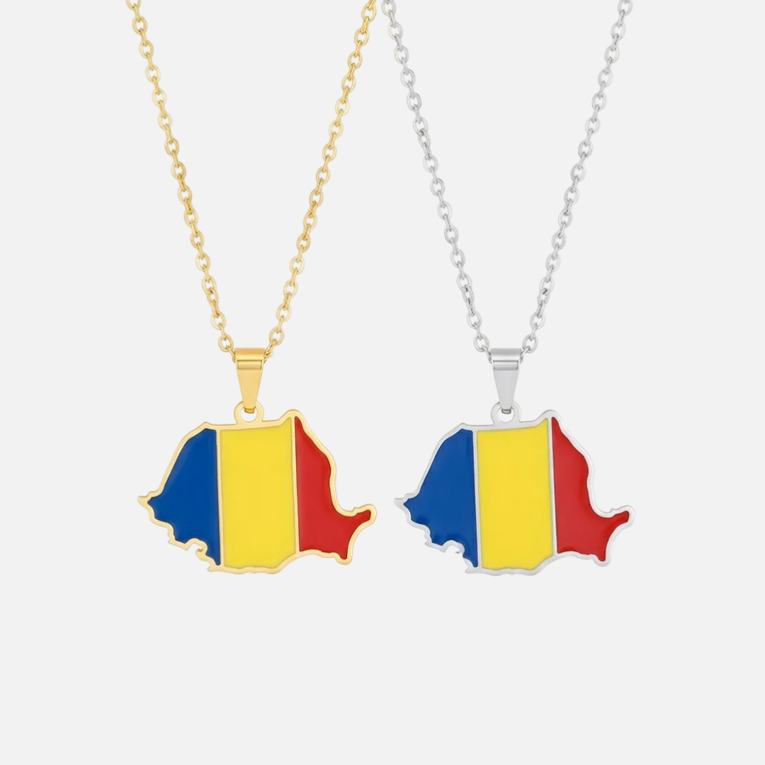 European Country/Flag Necklaces - Jewelled Me