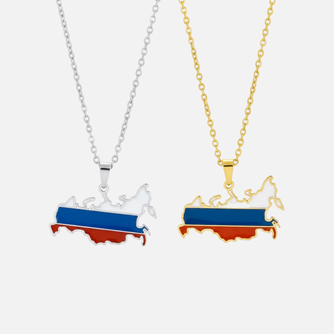 Asian &amp; Oceanian Country/Flag Necklaces - Jewelled Me