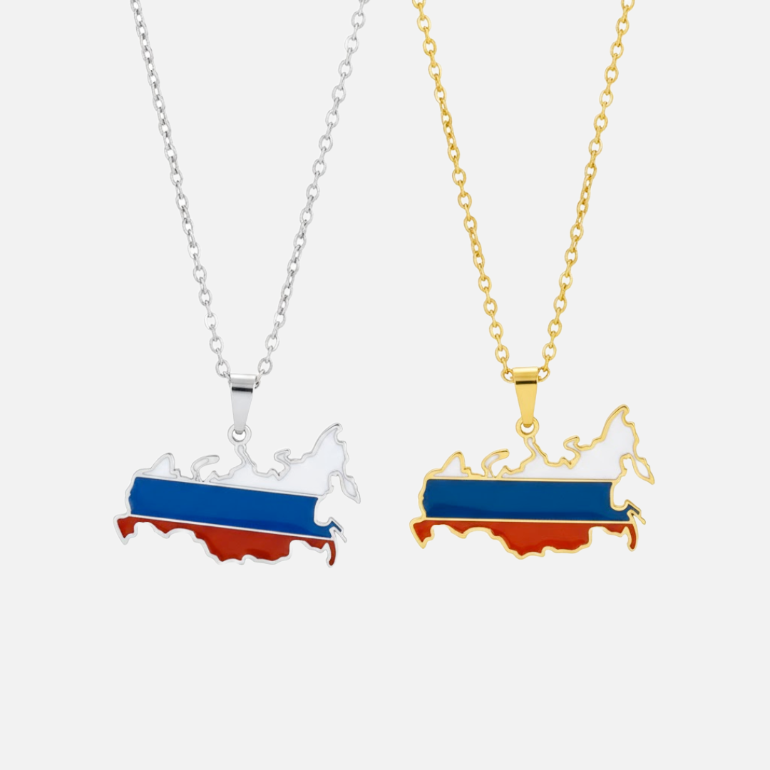 European Country/Flag Necklaces - Jewelled Me
