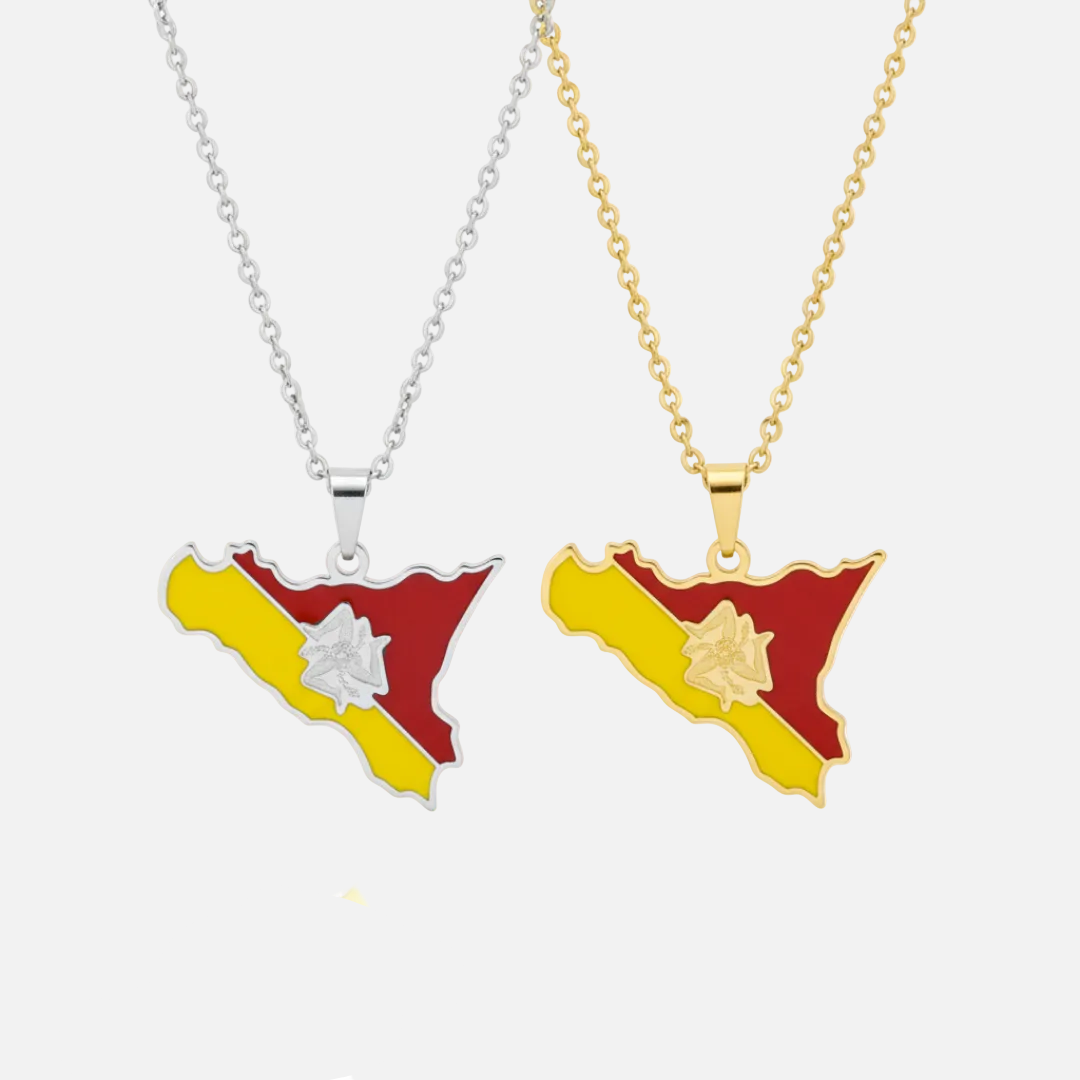 European Country/Flag Necklaces - Jewelled Me