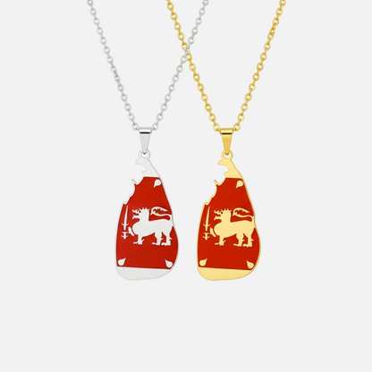 Asian &amp; Oceanian Country/Flag Necklaces