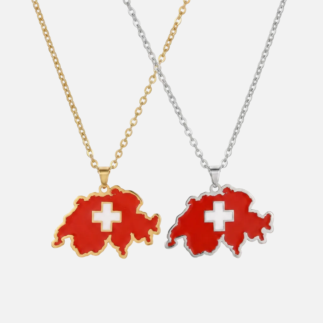 European Country/Flag Necklaces - Jewelled Me