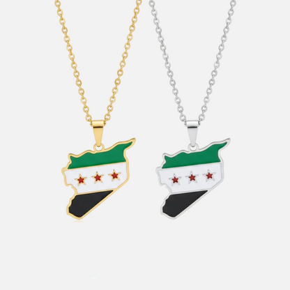 Middle Eastern &amp; Arabian Country/Flag Necklaces