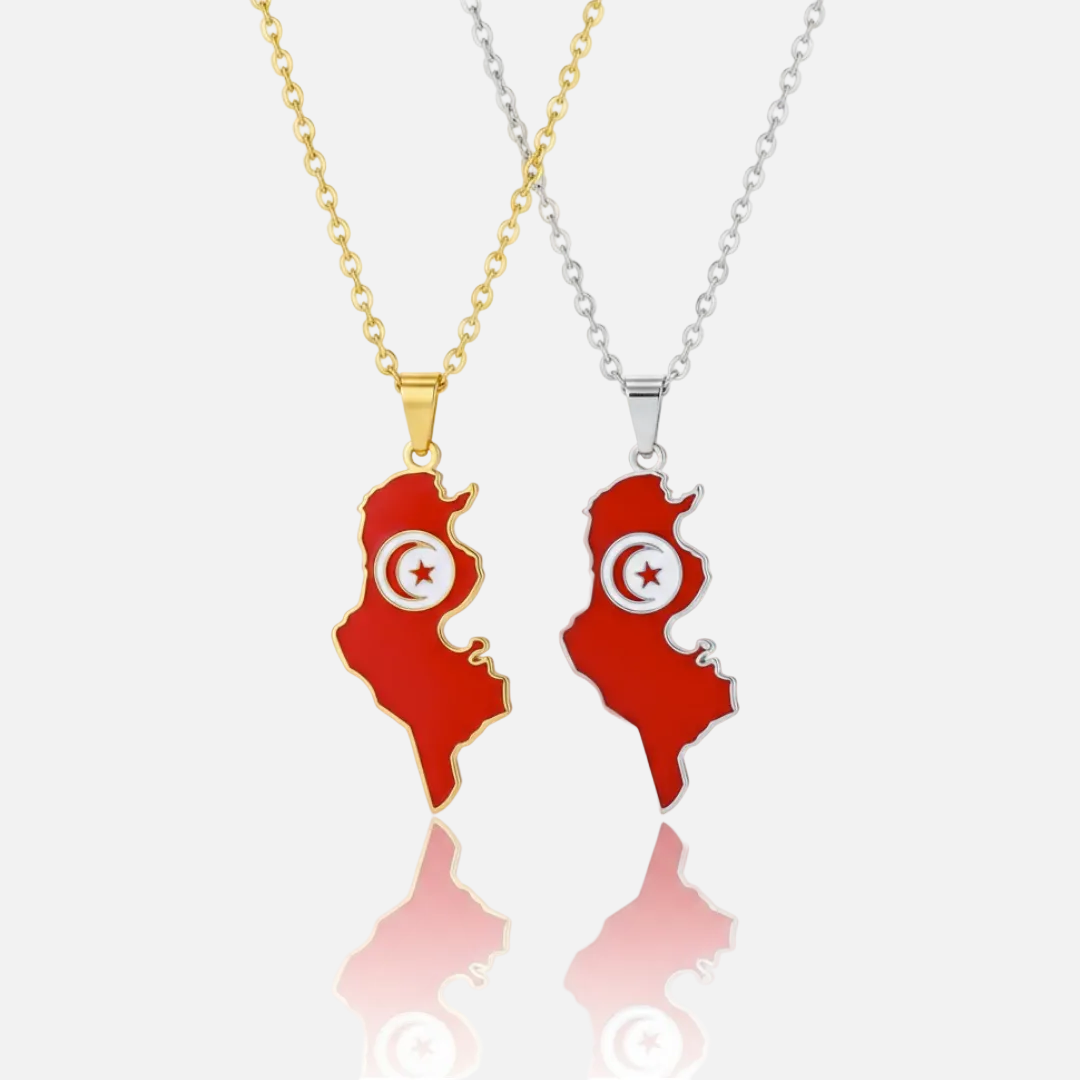African Country/Flag Necklaces - Jewelled Me