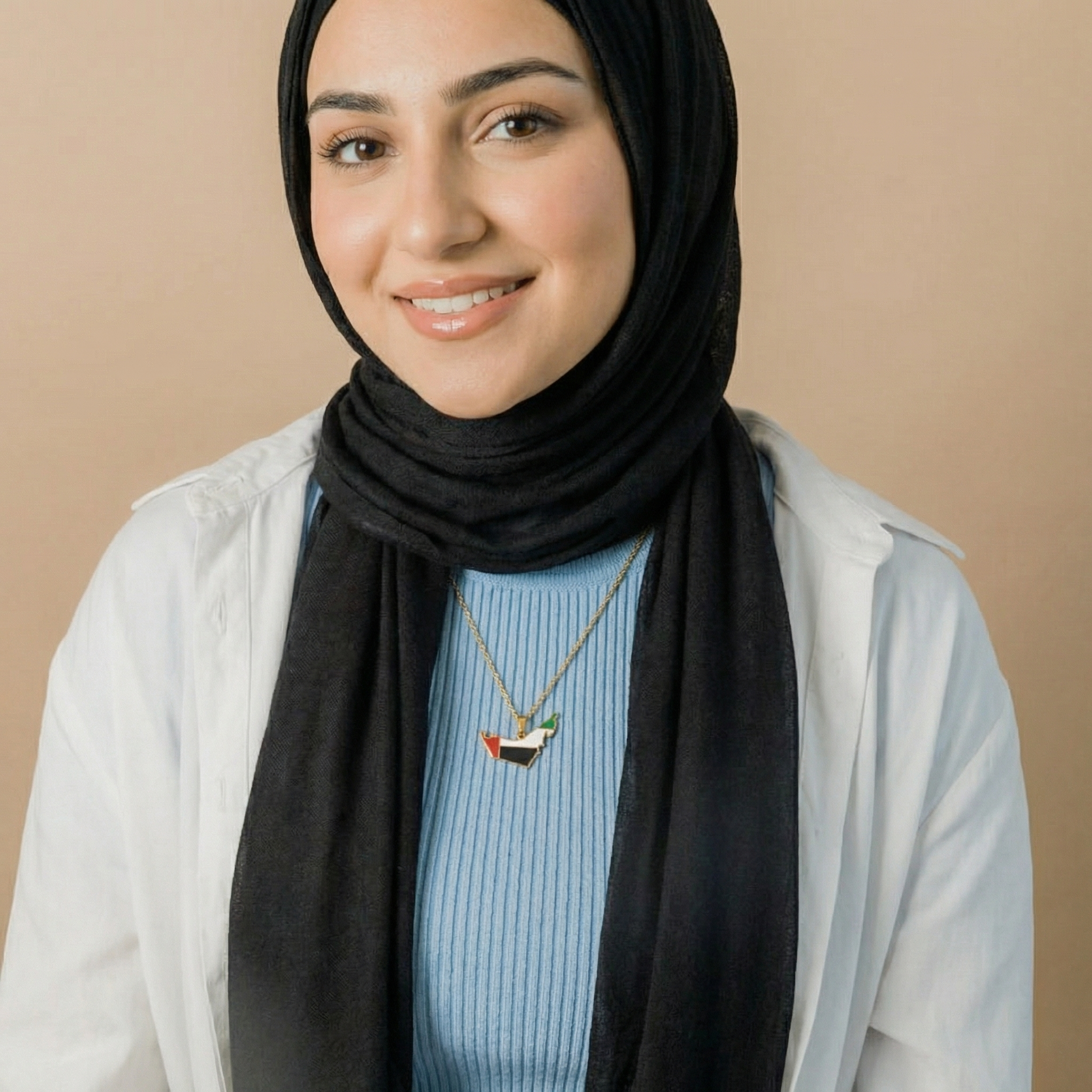 Middle Eastern &amp; Arabian Country/Flag Necklaces - Jewelled Me