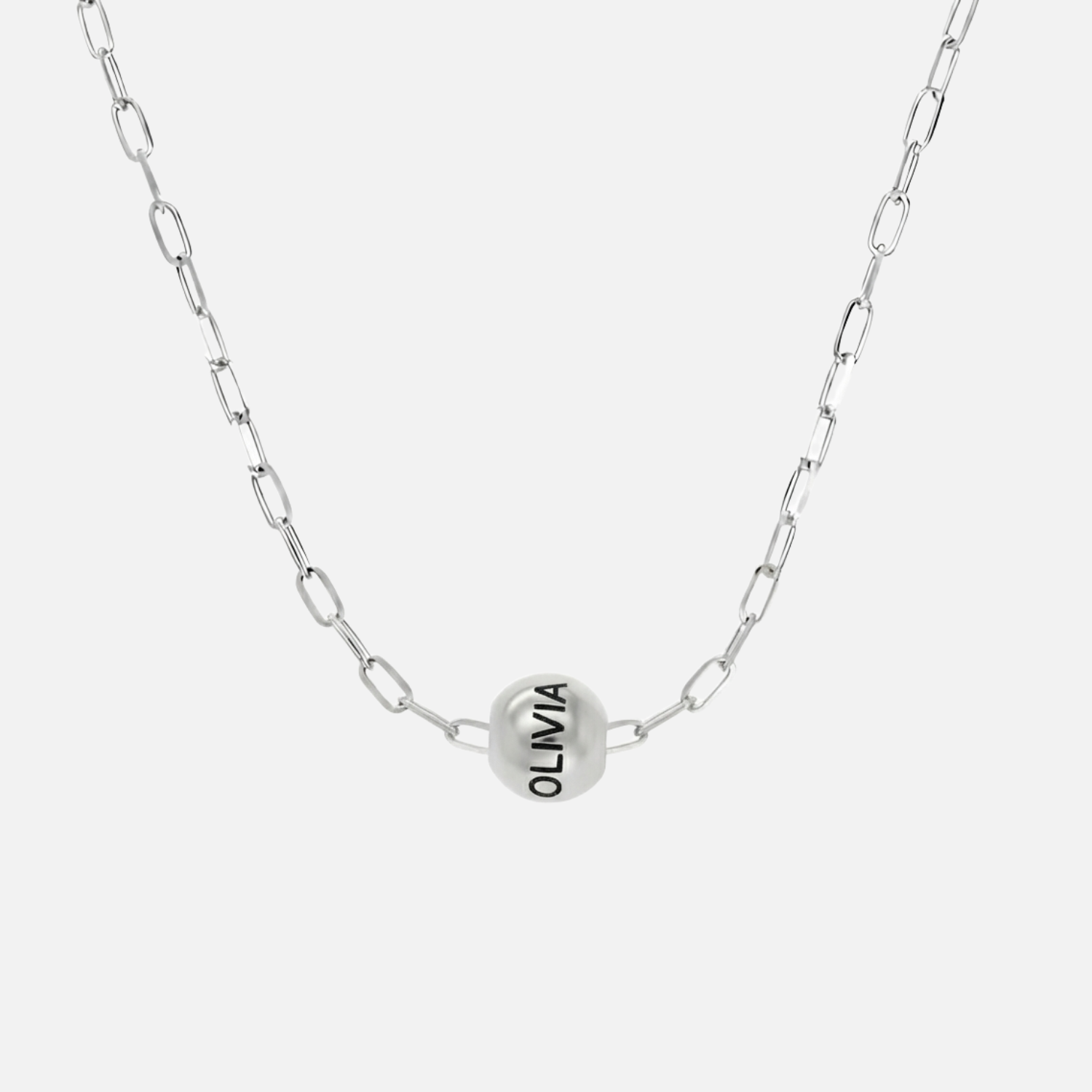 Unity Link Bead Necklace - Jewelled Me