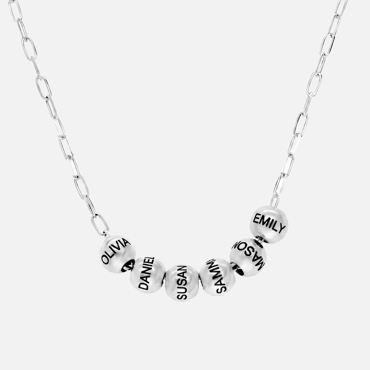 Unity Link Bead Necklace - Jewelled Me