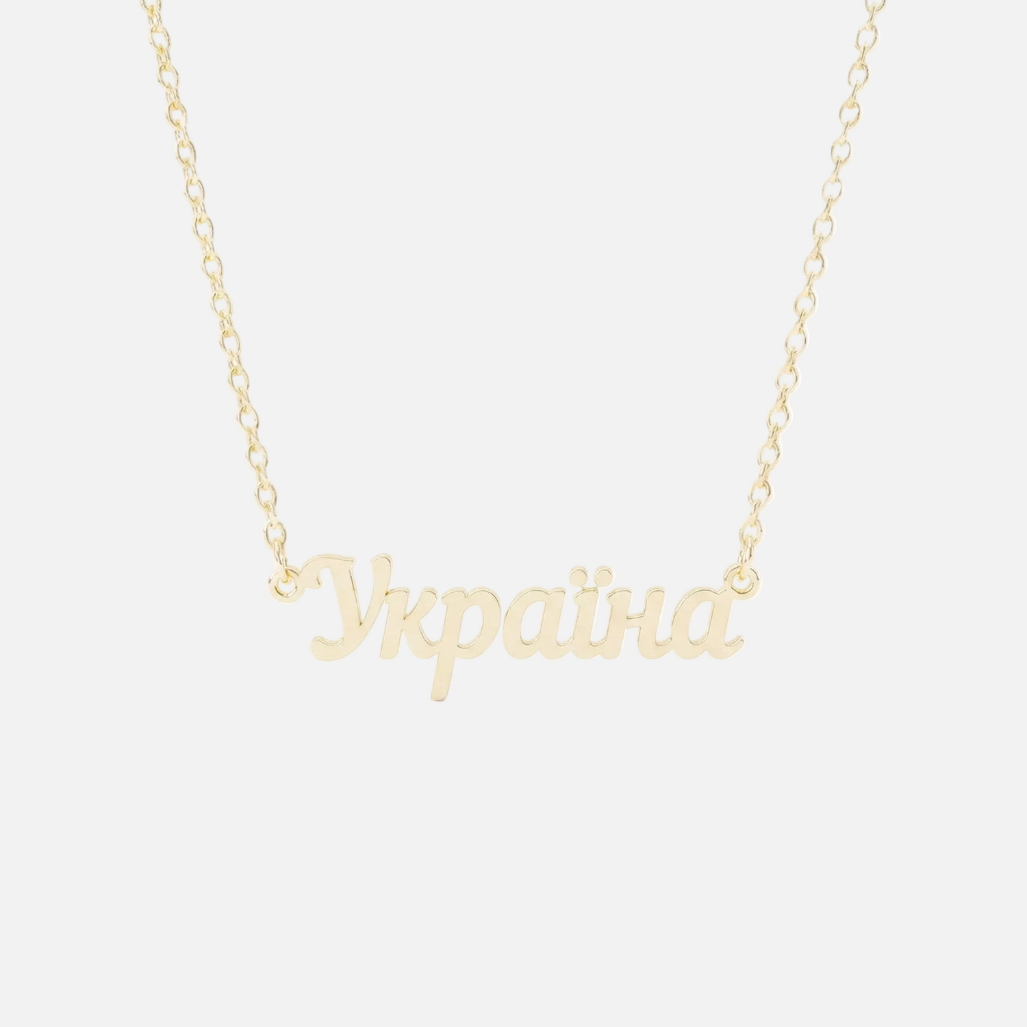 Custom Language Necklaces