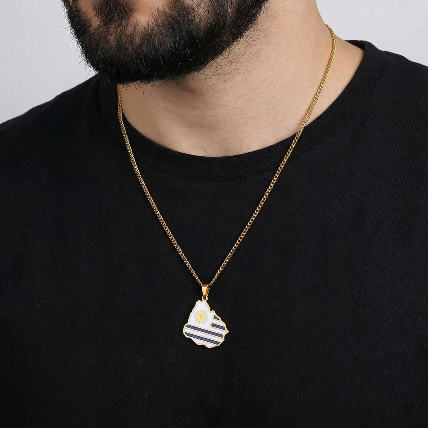 South &amp; Latin American Country/Flag Necklaces - Jewelled Me