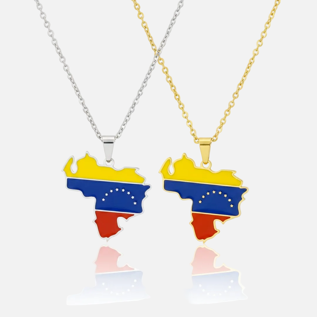 South &amp; Latin American Country/Flag Necklaces - Jewelled Me