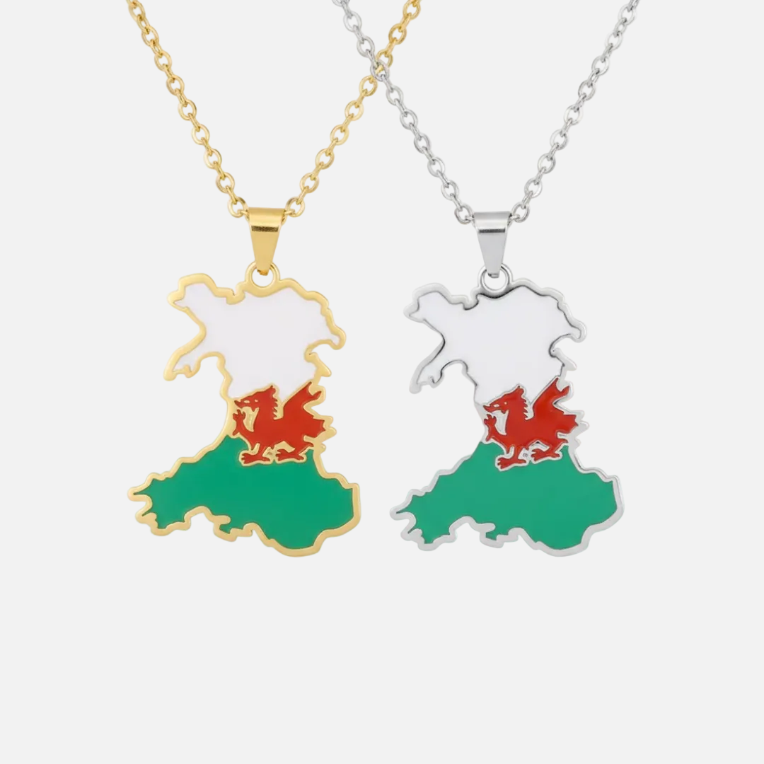 European Country/Flag Necklaces - Jewelled Me