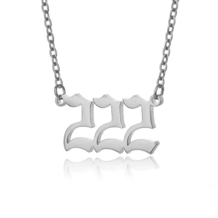 The Angel Number Necklace - Jewelled Me